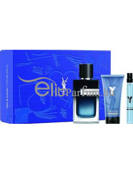 Yves Saint Laurent Y by YSL férfi parfüm szett (eau de parfum) Edp 100ml+Edp 10ml+50ml Tusfürdő