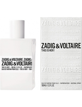 Zadig & Voltaire This is Her! női parfüm (eau de parfum) Edp 100ml