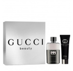 Gucci Guilty pour Homme férfi parfüm szett (eau de toilette) Edt 50ml+50ml Tusfürdő