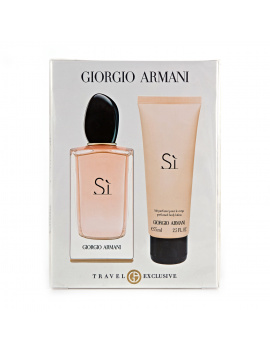 Giorgio Armani Sí női parfüm Set (Ajándék szett) (eau de parfum) edp 100ml + Bl 75ml