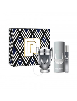 Paco Rabanne Invictus Platinum férfi parfüm szett (eau de parfum) Edp 100ml+Dezodor 150ml+Edp 10ml