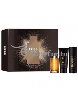 Hugo Boss The Scent ferfi parfüm szett (eau de toilette) 100ml edt+100ml tusfürdő+150ml deo