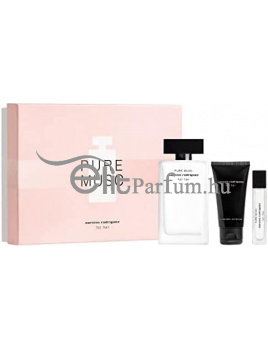 Narciso Rodriguez for her Pure Musc női parfüm szett (eau de parfum) 100ml+edp10ml+50ml testápoló