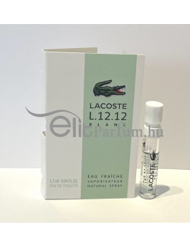 Lacoste L.12.12 Blanc eau Fraiche Edt 1,2ml