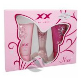 Mexx XX Very Nice női parfüm Set (Ajándék szett) (eau de toilette) edt 20ml + Tusfürdő Very Nice 50ml + Tusfürdő Very Wild 50ml