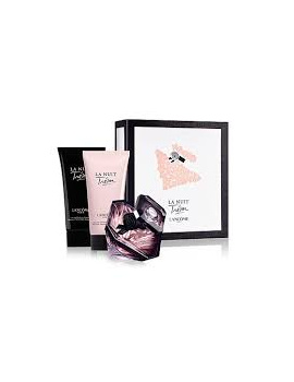 Lancome Trésor La Nuit L'Eau De Parfum női parfüm szett (eau de parfum) Edp 50ml+50ml Testápoló+50ml Tusfürdő