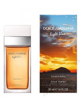 Dolce & Gabbana (D&G) Light Blue Sunset in Salina női parfüm (eau de toilette) Edt 50ml