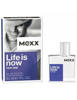 Mexx Life is Now for Him férfi parfüm (eau de toilette) Edt 30ml