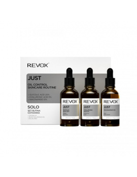 REVOX B77 JUST Bőrápolási Rutin Zsíros Bőrre 3x30ml