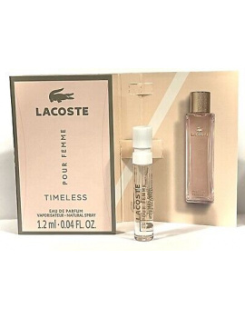 Lacoste Timeless pour femme Edp 1,2ml