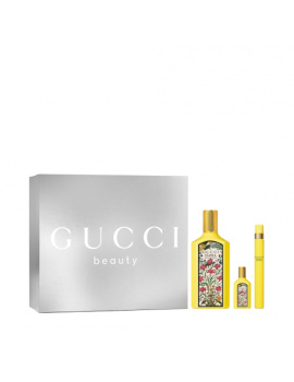 Gucci Flora Gorgeous Orchid Eau De Parfum 100ml + Pen Spray 10ml + Mini 5ml Illatszett