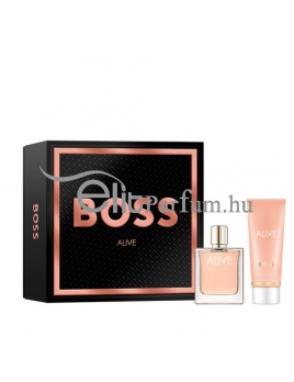 Hugo Boss Boss Alive női parfüm szett (eau de parfum) Edp 50ml+75ml Testápoló