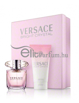 Versace Bright Crystal női parfüm set (eau de toilette) Edt 50ml+50ml Testápoló