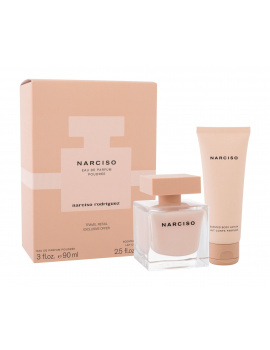 Narciso Rodriguez Narciso Poudree női parfüm szett (eau de parfum) Edp 90ml+75ml Testápoló