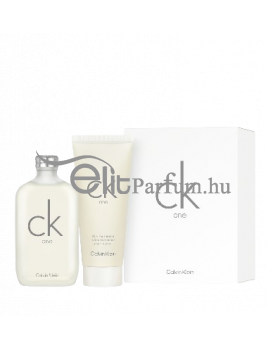 Calvin Klein CK One unisex parfüm szett (eau de toilette) Edt 200ml+200ml Hidratáló krém