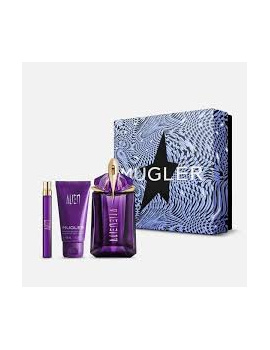 Thierry Mugler Alien női parfüm szett (eau de parfum) Edp 60ml+Edp 10ml+50ml Testápoló