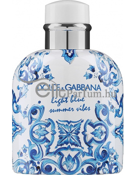 Dolce & Gabbana Light Blue Summer Vibes pour homme férfi parfüm (eau de toilette) edt 125ml teszter