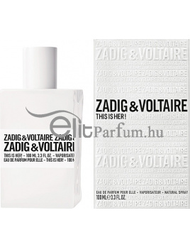 Zadig & Voltaire This is Her! női parfüm (eau de parfum) Edp 100ml